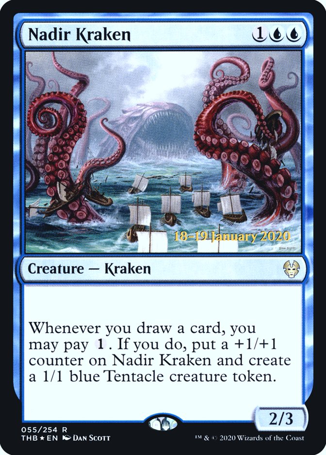 Nadir Kraken [Theros Beyond Death Prerelease Promos] | Dragon's Lair Comics and Fantasy Houston TX