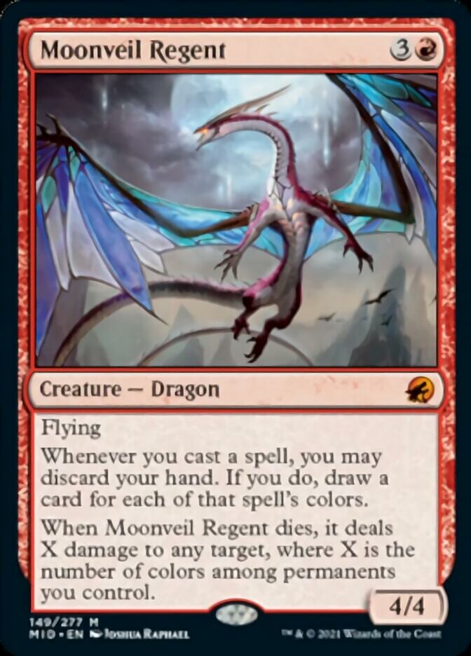 Moonveil Regent [Innistrad: Midnight Hunt] | Dragon's Lair Comics and Fantasy Houston TX