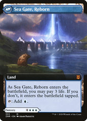 Sea Gate Restoration // Sea Gate, Reborn (Extended Art) [Zendikar Rising] | Dragon's Lair Comics and Fantasy Houston TX