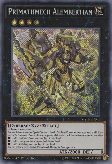 Primathmech Alembertian [MYFI-EN040] Secret Rare | Dragon's Lair Comics and Fantasy Houston TX