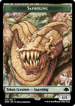 Saproling Token [Dominaria Remastered Tokens] | Dragon's Lair Comics and Fantasy Houston TX