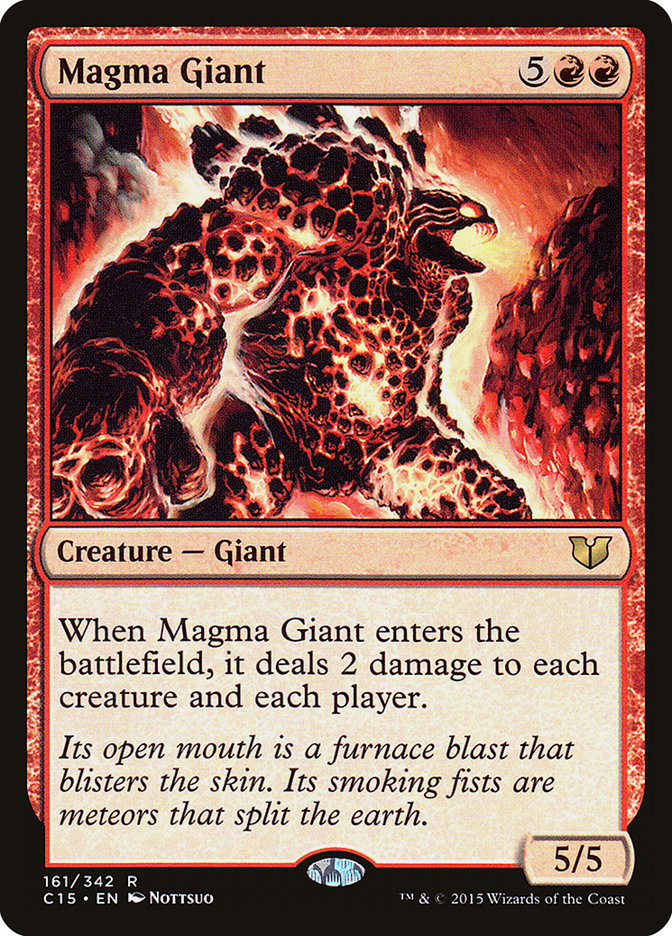 Magma Giant [Commander 2015] | Dragon's Lair Comics and Fantasy Houston TX