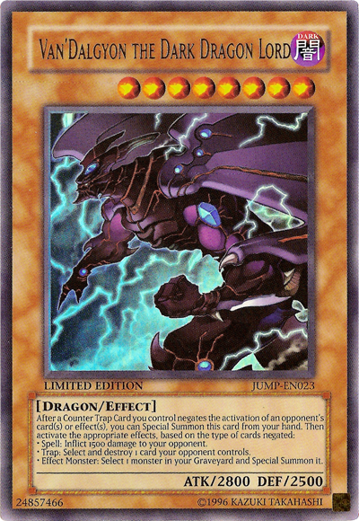 Van'Dalgyon the Dark Dragon Lord [JUMP-EN023] Ultra Rare | Dragon's Lair Comics and Fantasy Houston TX