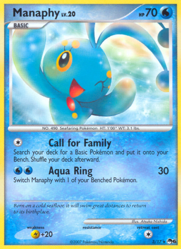 Manaphy (3/17) [POP Series 6] | Dragon's Lair Comics and Fantasy Houston TX