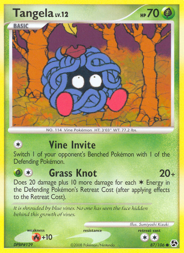 Tangela (87/106) [Diamond & Pearl: Great Encounters] | Dragon's Lair Comics and Fantasy Houston TX