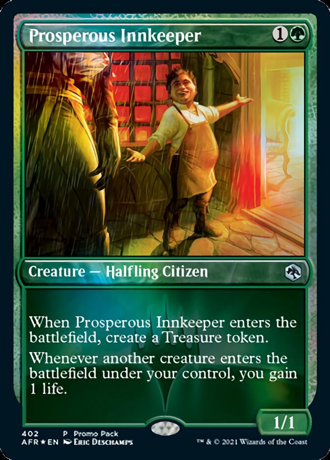 Prosperous Innkeeper (Promo Pack) [Dungeons & Dragons: Adventures in the Forgotten Realms] | Dragon's Lair Comics and Fantasy Houston TX