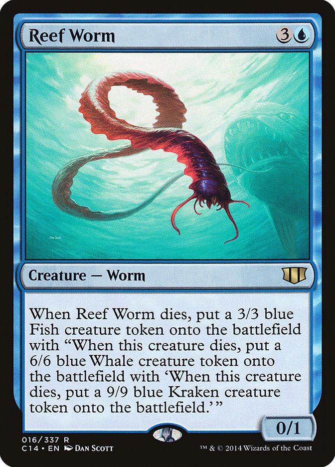 Reef Worm [Commander 2014] | Dragon's Lair Comics and Fantasy Houston TX