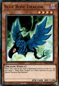 Blue Rose Dragon [LDS2-EN104] Ultra Rare | Dragon's Lair Comics and Fantasy Houston TX