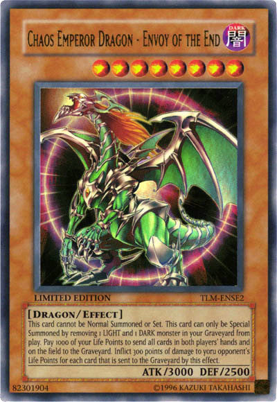 Chaos Emperor Dragon - Envoy of the End [TLM-ENSE2] Ultra Rare | Dragon's Lair Comics and Fantasy Houston TX