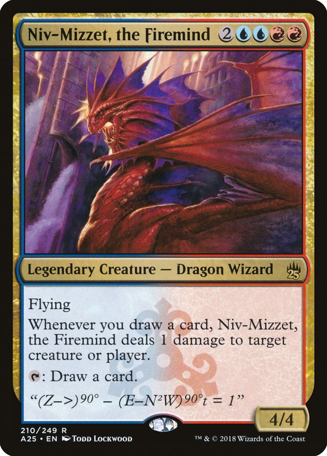 Niv-Mizzet, the Firemind [Masters 25] | Dragon's Lair Comics and Fantasy Houston TX