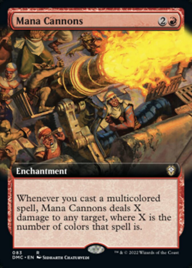 Mana Cannons (Extended Art) [Dominaria United Commander] | Dragon's Lair Comics and Fantasy Houston TX