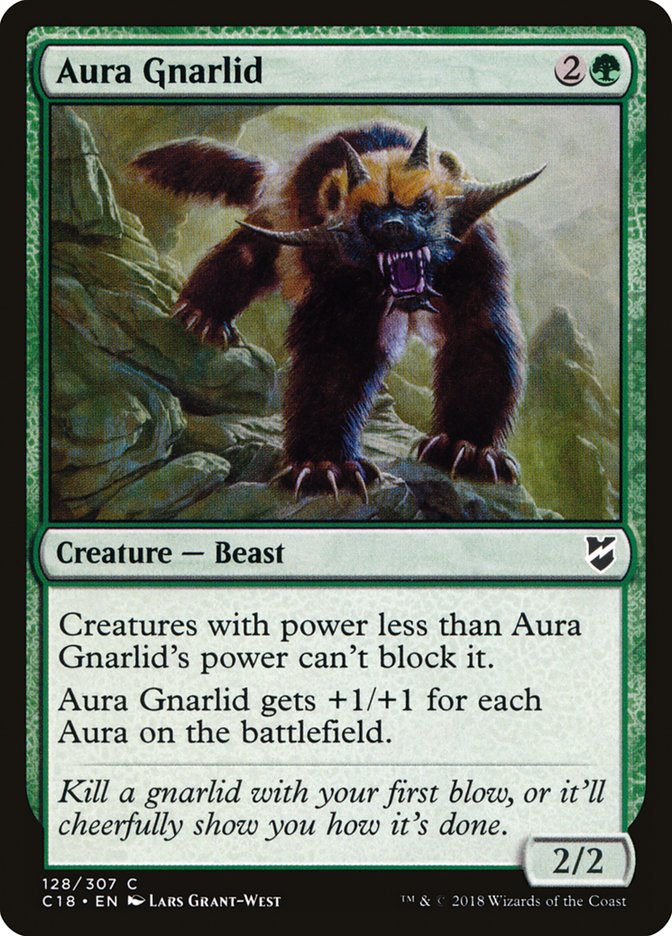 Aura Gnarlid [Commander 2018] | Dragon's Lair Comics and Fantasy Houston TX