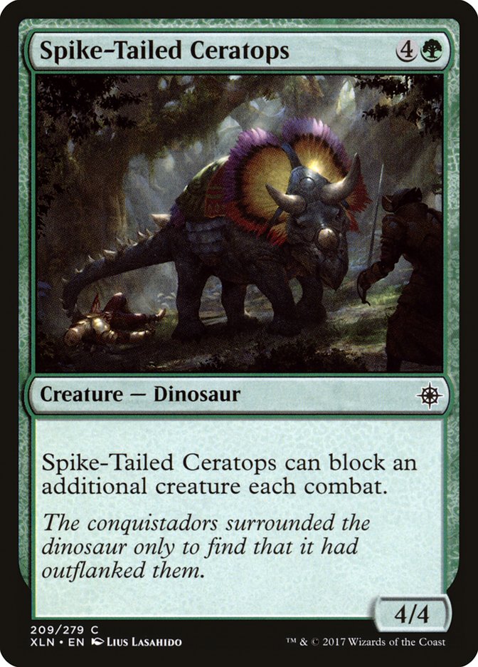 Spike-Tailed Ceratops [Ixalan] | Dragon's Lair Comics and Fantasy Houston TX