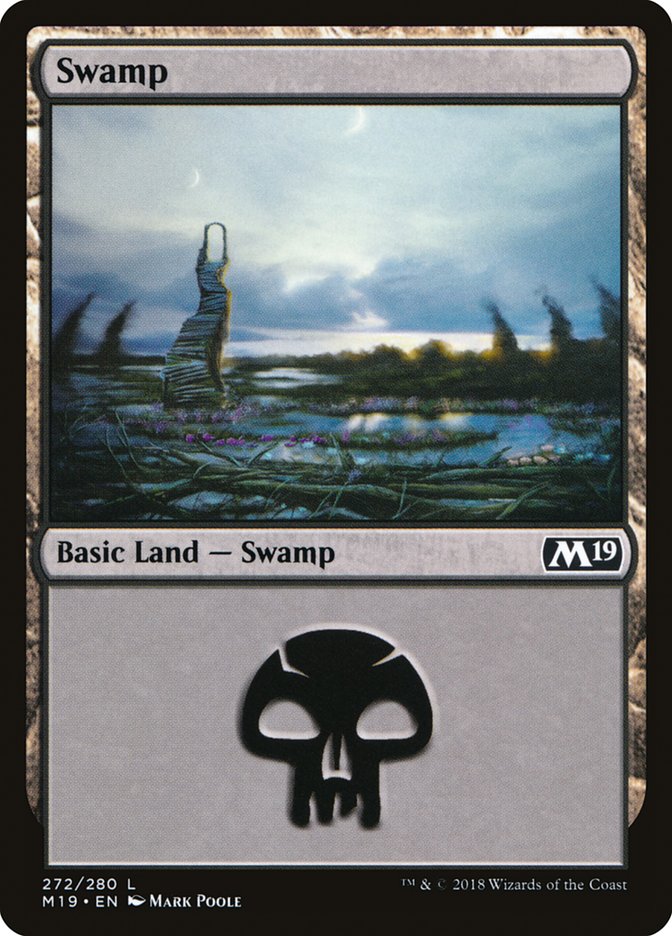 Swamp (272) [Core Set 2019] | Dragon's Lair Comics and Fantasy Houston TX