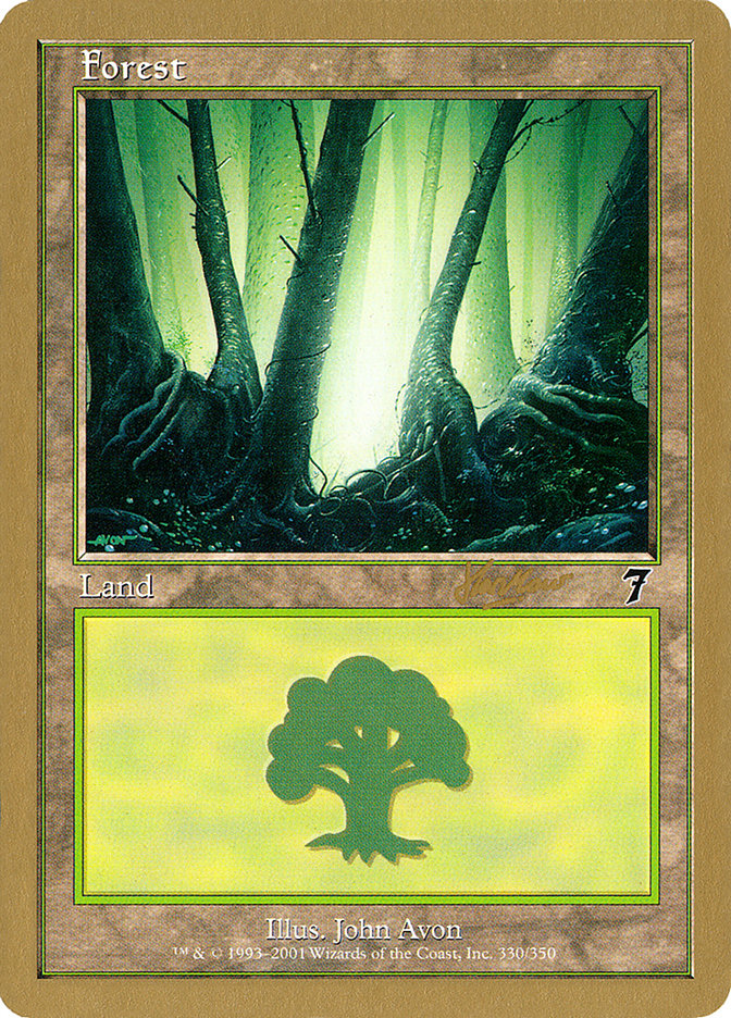 Forest (shh330) (Sim Han How) [World Championship Decks 2002] | Dragon's Lair Comics and Fantasy Houston TX