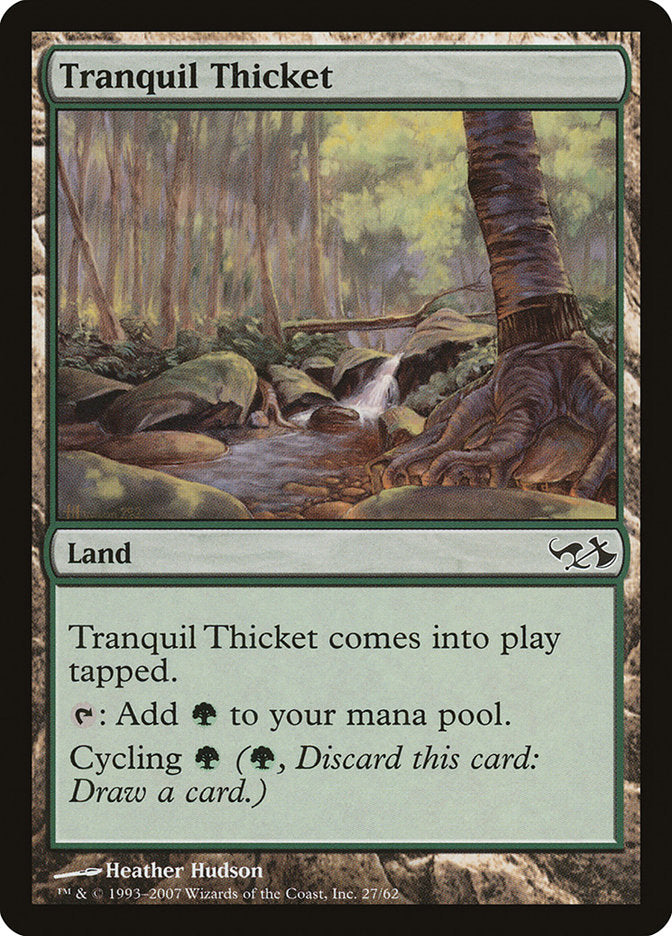 Tranquil Thicket [Duel Decks: Elves vs. Goblins] | Dragon's Lair Comics and Fantasy Houston TX