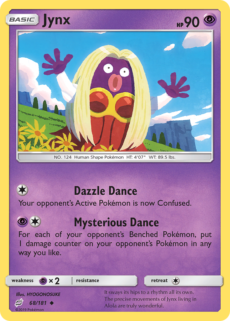 Jynx (68/181) [Sun & Moon: Team Up] | Dragon's Lair Comics and Fantasy Houston TX