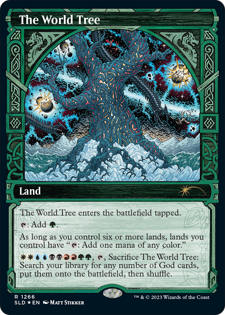 The World Tree (Halo Foil) [Secret Lair Drop Series] | Dragon's Lair Comics and Fantasy Houston TX