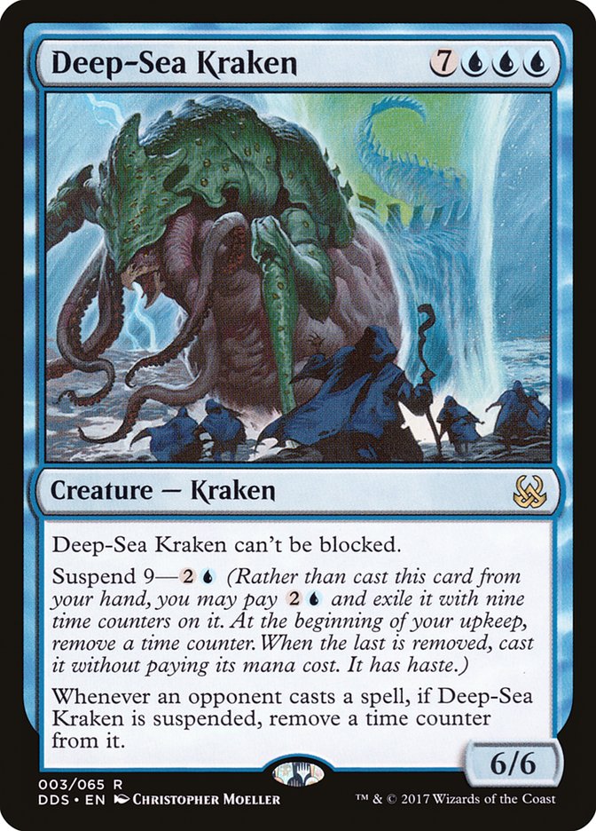 Deep-Sea Kraken [Duel Decks: Mind vs. Might] | Dragon's Lair Comics and Fantasy Houston TX