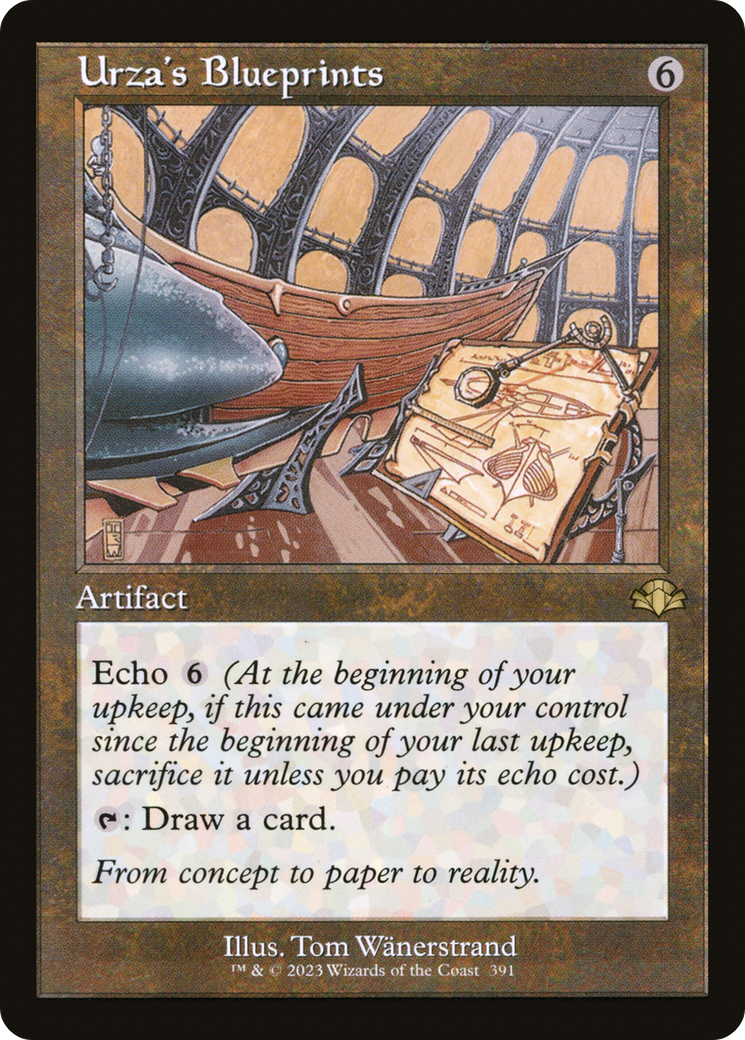 Urza's Blueprints (Retro) [Dominaria Remastered] | Dragon's Lair Comics and Fantasy Houston TX