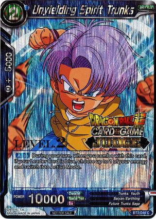 Unyielding Spirit Trunks (Level 2) (BT2-044) [Judge Promotion Cards] | Dragon's Lair Comics and Fantasy Houston TX