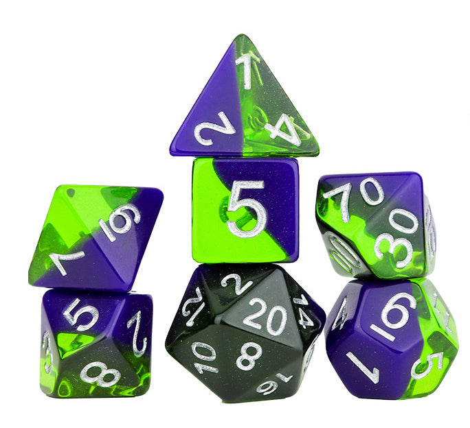 RPG Dice Set (7): Sea Glass | Dragon's Lair Comics and Fantasy Houston TX