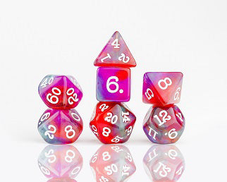 Dice Poly 7 Set: Dragonfruit | Dragon's Lair Comics and Fantasy Houston TX