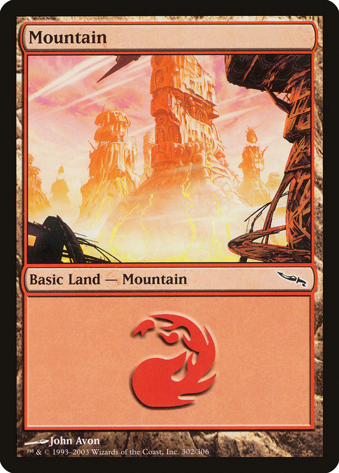 Mountain (302) [Mirrodin] | Dragon's Lair Comics and Fantasy Houston TX