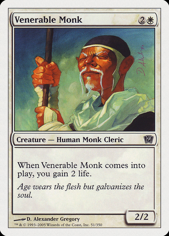 Venerable Monk [Ninth Edition] | Dragon's Lair Comics and Fantasy Houston TX