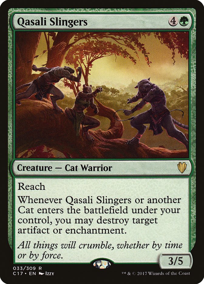 Qasali Slingers [Commander 2017] | Dragon's Lair Comics and Fantasy Houston TX