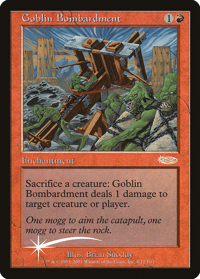 Goblin Bombardment [Friday Night Magic 2003] | Dragon's Lair Comics and Fantasy Houston TX