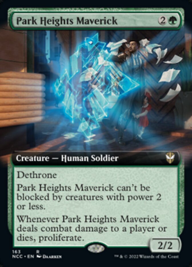 Park Heights Maverick (Extended Art) [Streets of New Capenna Commander] | Dragon's Lair Comics and Fantasy Houston TX