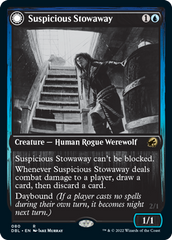 Suspicious Stowaway // Seafaring Werewolf [Innistrad: Double Feature] | Dragon's Lair Comics and Fantasy Houston TX