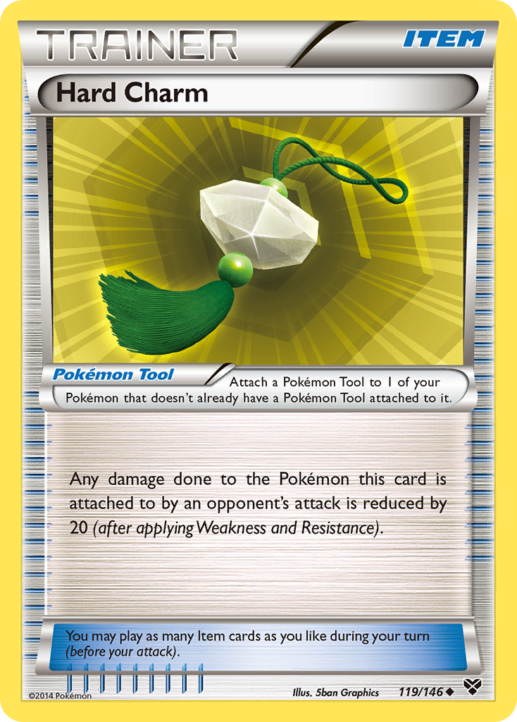 Hard Charm (119/146) [XY: Base Set] | Dragon's Lair Comics and Fantasy Houston TX