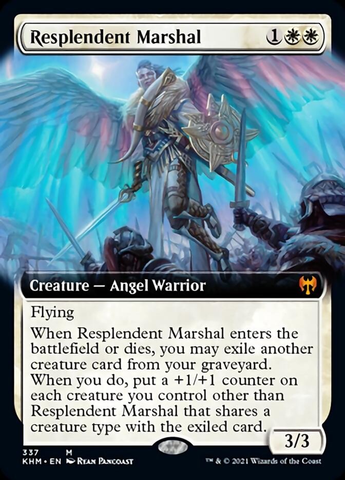 Resplendent Marshal (Extended Art) [Kaldheim] | Dragon's Lair Comics and Fantasy Houston TX