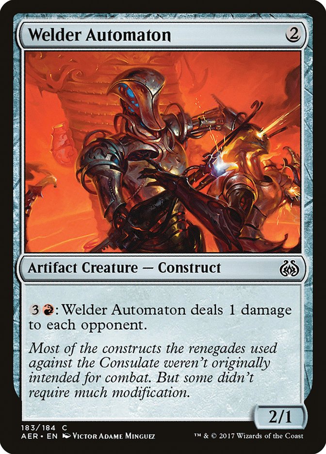 Welder Automaton [Aether Revolt] | Dragon's Lair Comics and Fantasy Houston TX