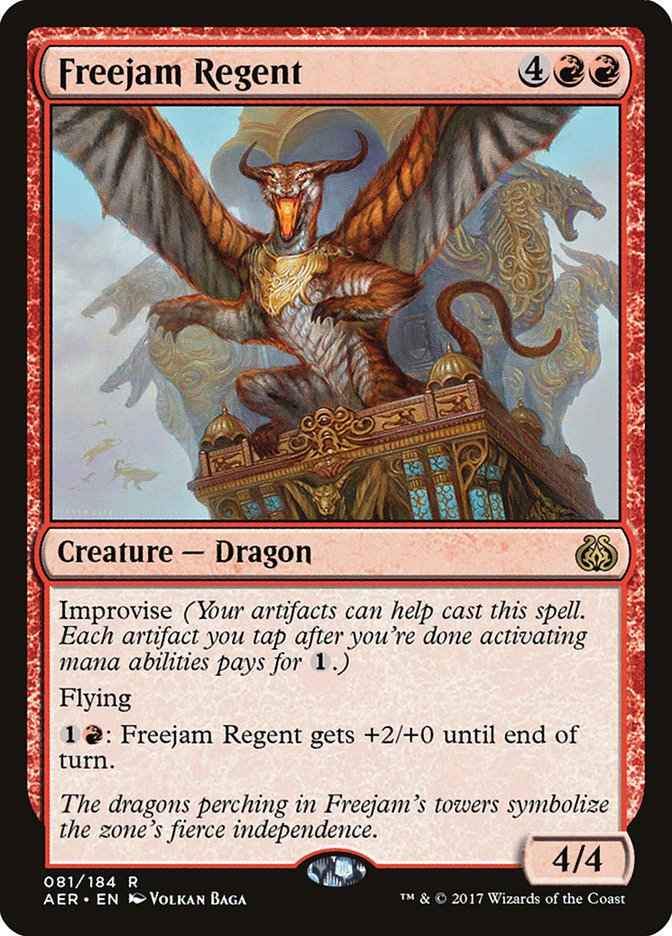 Freejam Regent [Aether Revolt] | Dragon's Lair Comics and Fantasy Houston TX