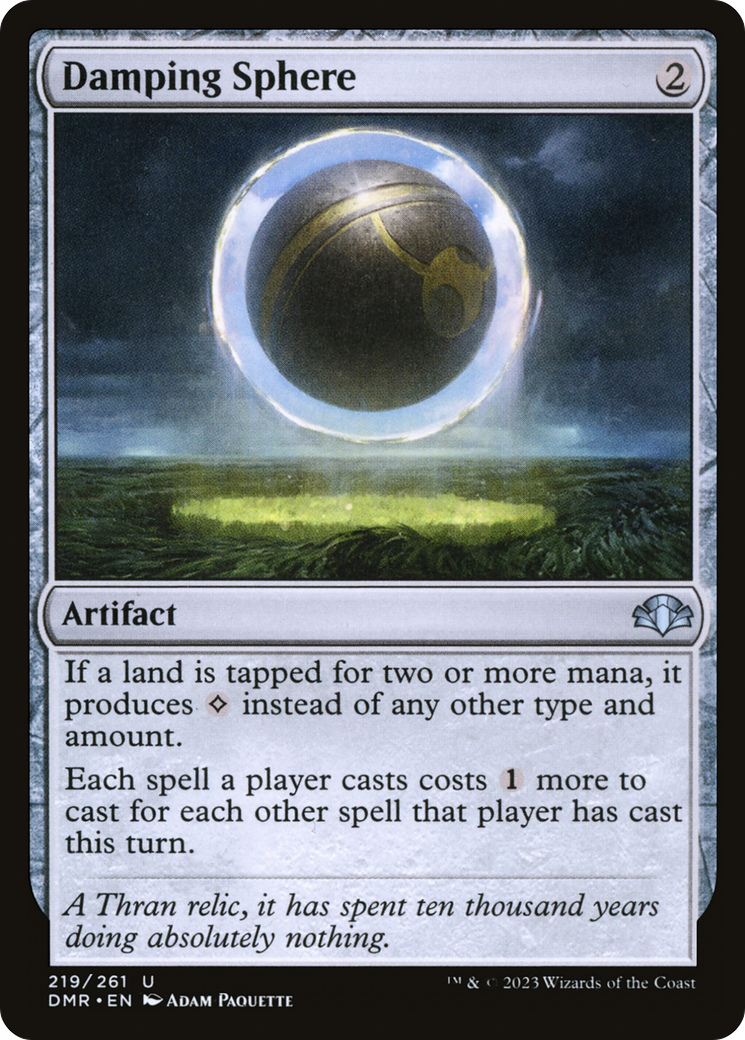 Damping Sphere [Dominaria Remastered] | Dragon's Lair Comics and Fantasy Houston TX