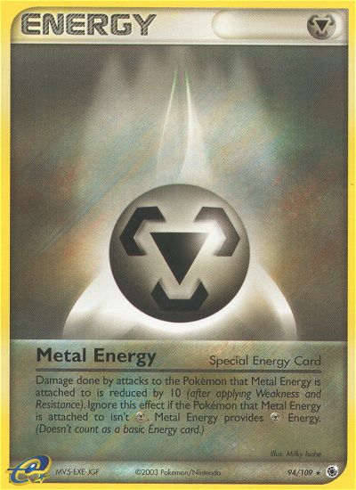 Metal Energy (94/109) [EX: Ruby & Sapphire] | Dragon's Lair Comics and Fantasy Houston TX