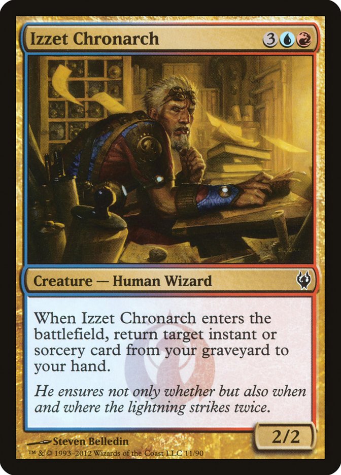 Izzet Chronarch [Duel Decks: Izzet vs. Golgari] | Dragon's Lair Comics and Fantasy Houston TX