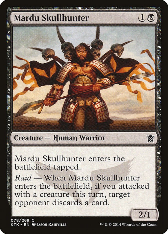 Mardu Skullhunter [Khans of Tarkir] | Dragon's Lair Comics and Fantasy Houston TX