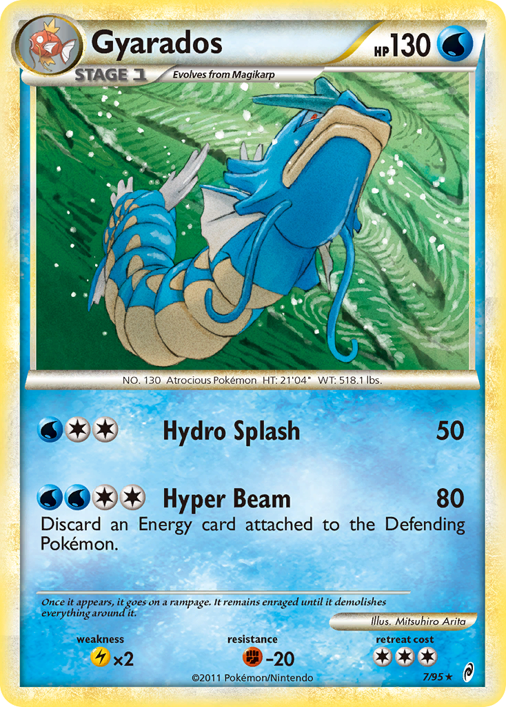 Gyarados (7/95) [HeartGold & SoulSilver: Call of Legends] | Dragon's Lair Comics and Fantasy Houston TX