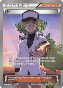 N (105a/124) (Alternate Art Promo) [XY: Fates Collide] | Dragon's Lair Comics and Fantasy Houston TX