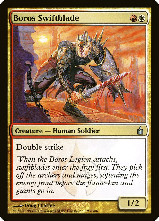 Boros Swiftblade [Ravnica: City of Guilds] | Dragon's Lair Comics and Fantasy Houston TX