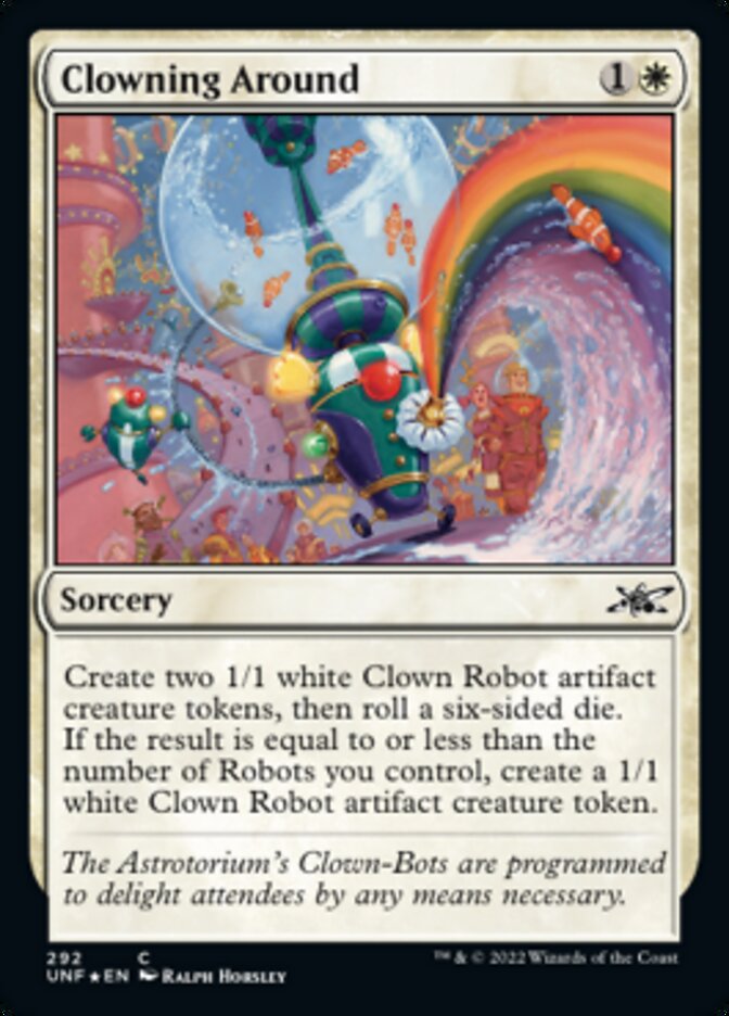 Clowning Around (Galaxy Foil) [Unfinity] | Dragon's Lair Comics and Fantasy Houston TX