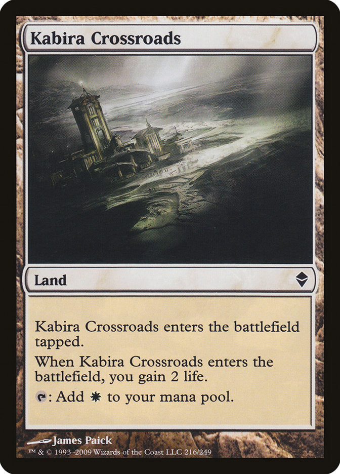 Kabira Crossroads [Zendikar] | Dragon's Lair Comics and Fantasy Houston TX