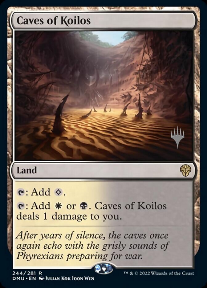 Caves of Koilos (Promo Pack) [Dominaria United Promos] | Dragon's Lair Comics and Fantasy Houston TX