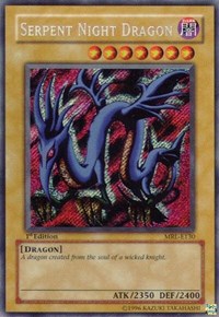 Serpent Night Dragon (MRL-E130) [MRL-E130] Secret Rare | Dragon's Lair Comics and Fantasy Houston TX