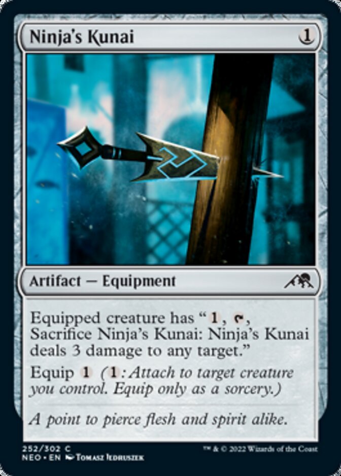 Ninja's Kunai [Kamigawa: Neon Dynasty] | Dragon's Lair Comics and Fantasy Houston TX