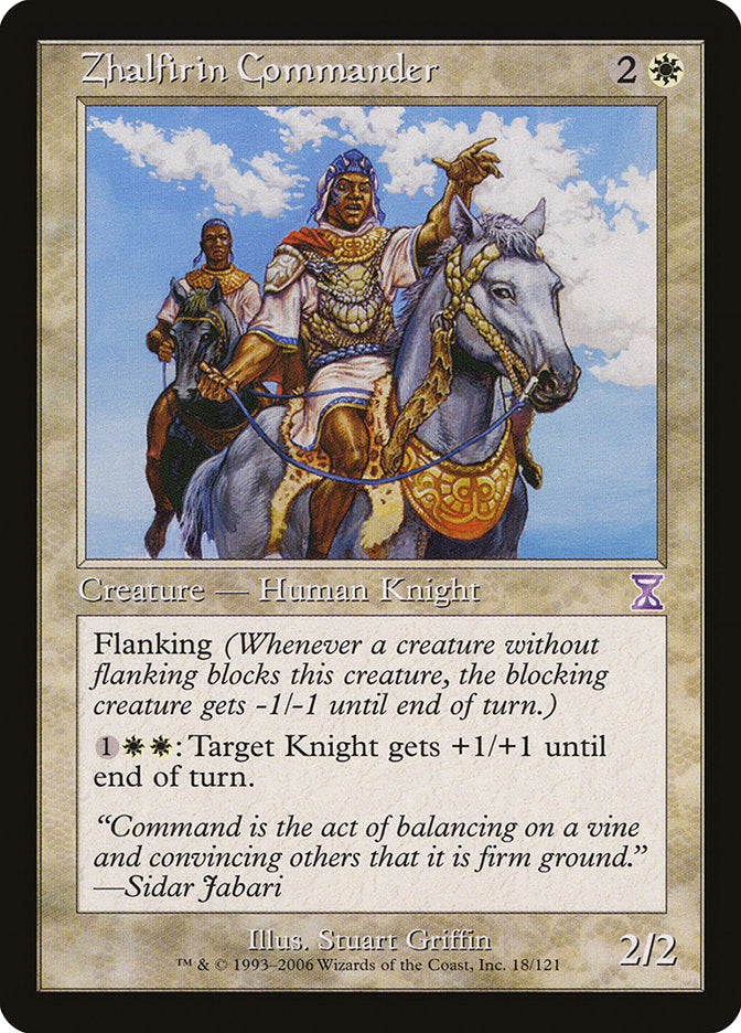 Zhalfirin Commander [Time Spiral Timeshifted] | Dragon's Lair Comics and Fantasy Houston TX